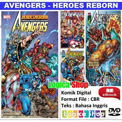 Jual Komik Digital Marvel Avengers Heroes Reborn Tpb Di Lapak Logica