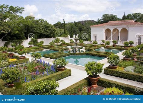 Italian Renaissance Garden stock image. Image of zealand - 53447529