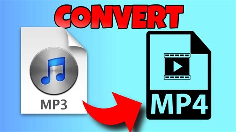 how to convert mp3 to mp4 - YouTube