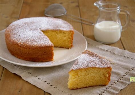Torta Al Latte Caldo O Hot Milk Sponge Cake Soffice E Facile