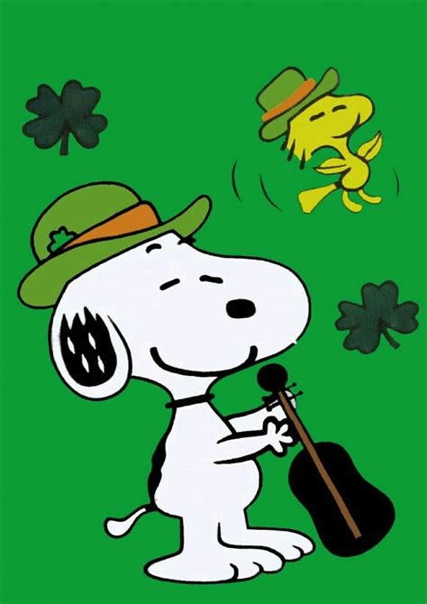 Snoopy St Patricks Day Clipart Free Download On Clipartmag