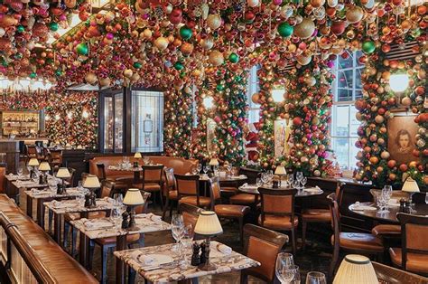 This London Restaurant Houses Over 14,000 Christmas Decorations