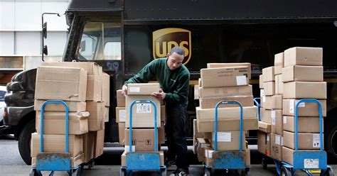 UPS system overload delays holiday packages