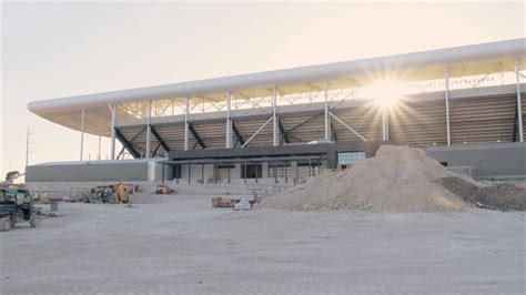 Austin Fc Stadium Takes Shape With Pitch Installation And Raised Roof