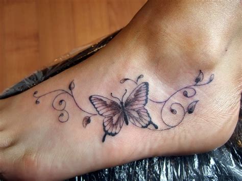 Butterfly Foot Tattoos Arm Tattoo Sites