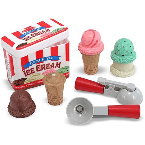 Melissa And Doug Scoop And Stack Ice Cream Cone Jr Toy Company