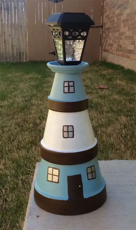 20 Diy Clay Pot Lighthouses That Are Truly Works Of Art Hubpages