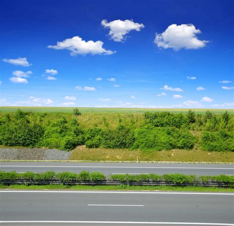 Empty Highway Stock Image Image Of Scenery Landscape 45017595