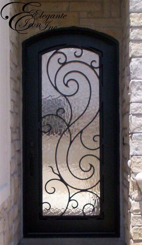 Custom Wrought Iron Front Door Wrought Iron Front Door Door Grill