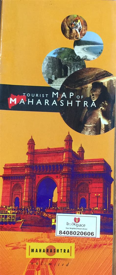 Tourist Map Of Maharashtra Inspire Bookspace