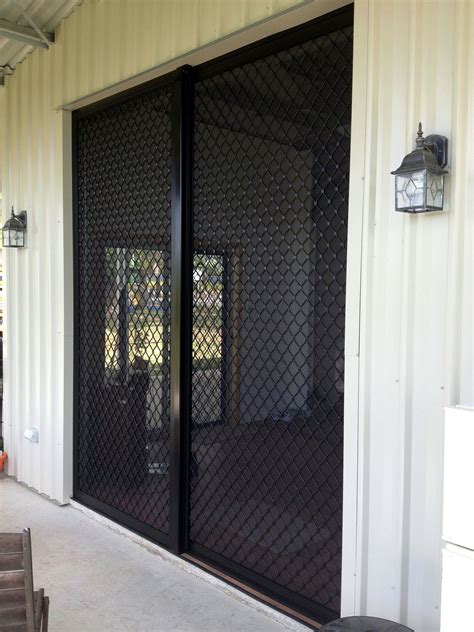 If it fits too loosely in the tracks, any vertical movement of the door will cause it to come unseated and it will fall. Do It Yourself (Do It Yourself) Home Safety - Simple For The Newbie | Security screen door, Home ...
