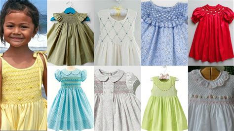 Very Very Beautiful And Stylish Smoked Baby Frocks Designs And