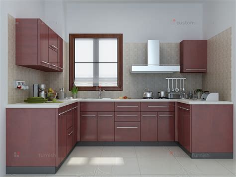U Shaped Modular Kitchen Designs