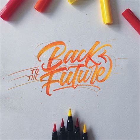 50 Inspiring Brushpen And Crayola Hand Lettering Examples By David Milan Hand Lettering