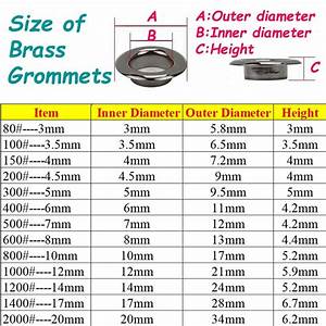 Grommets Dies Sets 13 Sizes Availablegrommets Eyelets Etsy