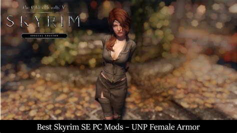 Best Skyrim Mods Unp Female Armor Youtube