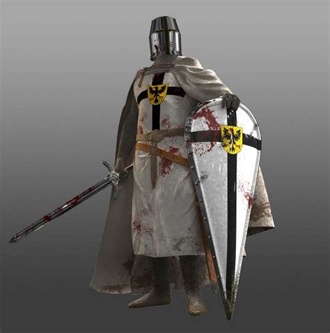 German Crusader Medieval Knight Crusades Crusader Knight