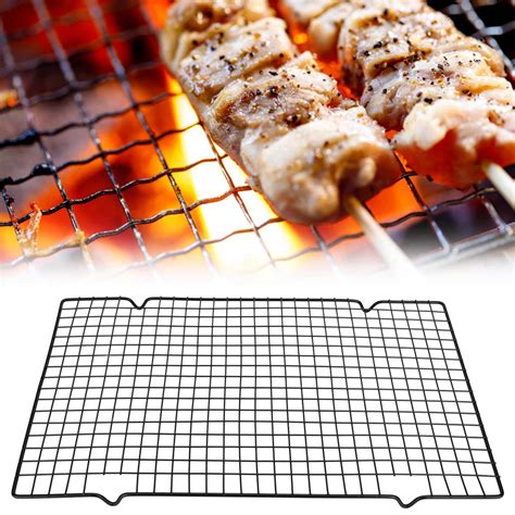 Ylshrf Barbecue Grilled Grid Bbq Netrectangle Bbq Wire Mesh Grill Net