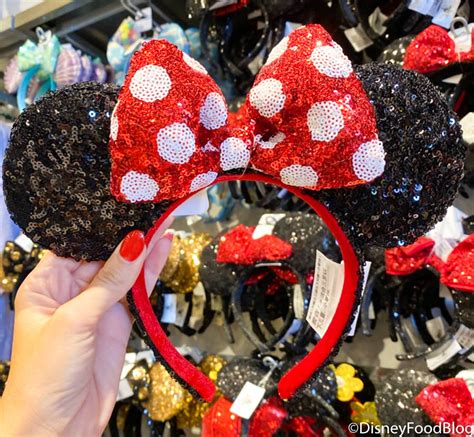 Theres A New Pair Of Sequined Classic Minnie Ears In Disney World