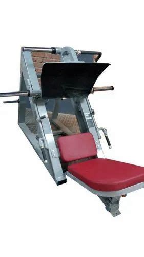 Fitness Manual 45 Degree Leg Press Machine For Gym Seat Material