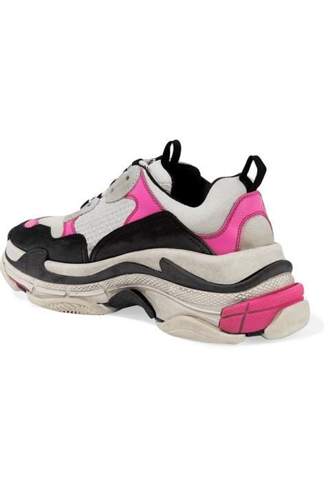A woman has so many reasons why she takes the time and effort to dress up, choosing the right clothing. Womens | Balenciaga Sneakers Triple S mesh and nubuck ...