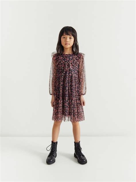 Formal schön silvester kleider spezialgebiet. ZARA - KIDS - FLORAL TULLE DRESS in 2020 | Modestil, Kleider