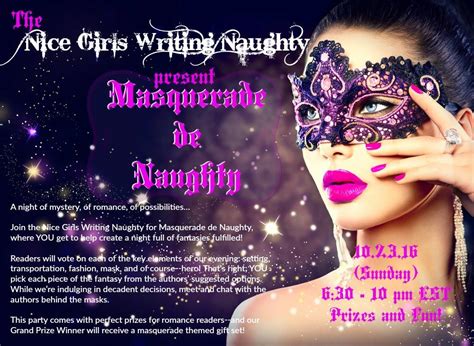 Join Us For The Masquerade De Naughty Lara Archer Romance