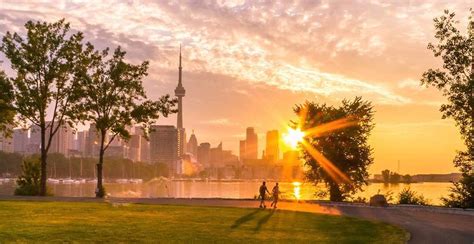 في المساء انخفاض درجة حرارة الهواء إلى +17.+25°c, نقطة الندى: ارتفاع درجات الحرارة في تورونتو هذا الأسبوع