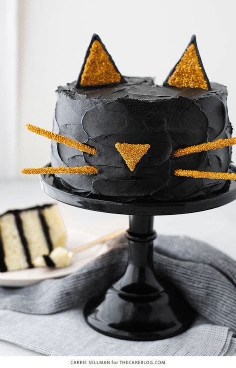 Black Cat Cake Halloween Cakes Halloween Food For Party Halloween