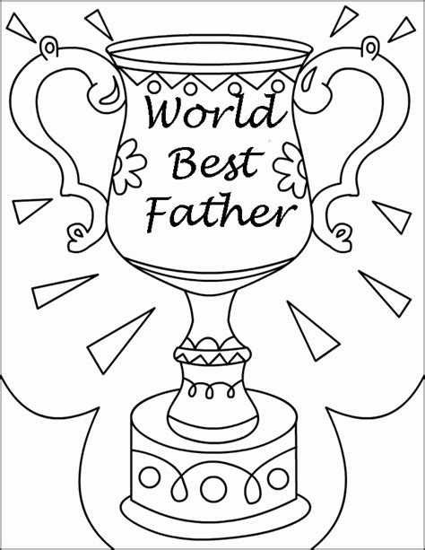Themes may feature color posters and links to related educational themes, printable activities and crafts. Fathers Day Coloring Pages Kids - Coloring Home