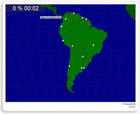 Mapa Interactivo De América Del Sur América Del Sur Capitales Seterra