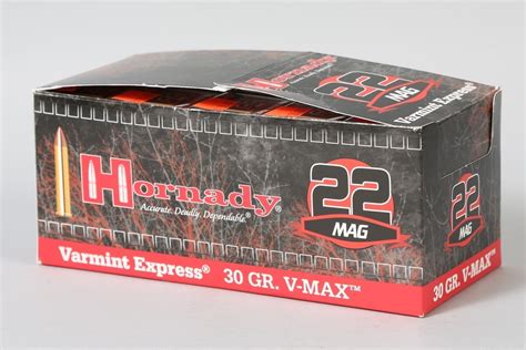 10 Bxs Hornady 22 Mag Ammo