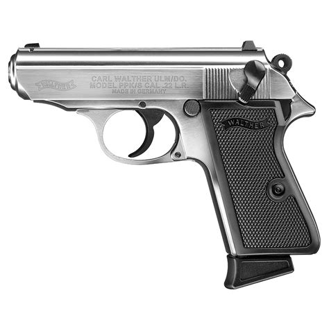 Walther Arms Ppks Compact Pistol 22lr Nickel Finish 5030320