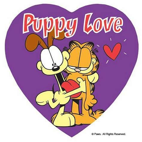 Puppy Love Puppy Love Puppies Garfield And Friends