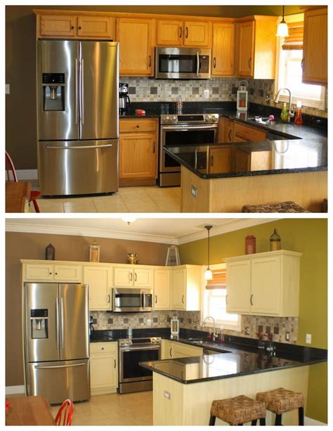 Kitchen cabinet refinishing done right; Stir It Up | Kitchen cabinets before and after, Kitchen ...