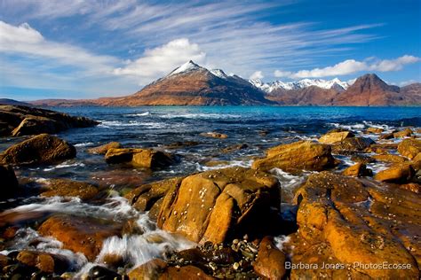 The Cuillins From Elgol Isle Of Skye Scotland By Photosecosse
