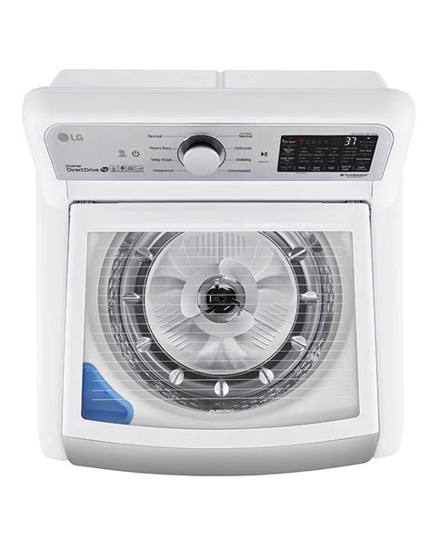 Lg Mega Capacity Smart Top Load Washer W Agitator And Turbowash3d Lg Usa