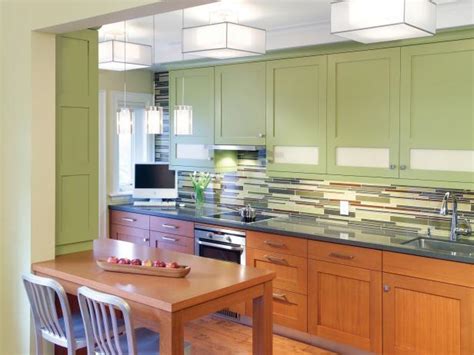 They actually take a beating. Painting Kitchen Cabinet Ideas: Pictures & Tips From HGTV ...