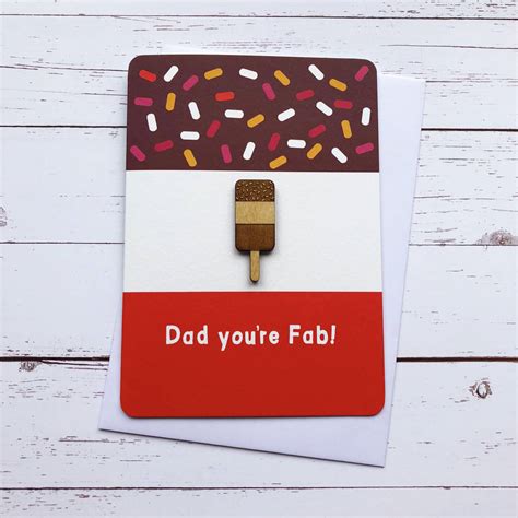 Dad Youre Fab Card By Aliroo