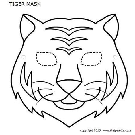 Careta Tigre 3rd Birthday Pinterest Masque Animaux Enfant And Masque