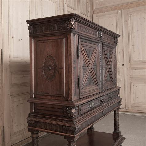 18th Century Raised Cabinet From A Unique Collection Of Antique And
