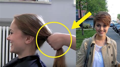 Als der millionär rico mancini die betörende. MEINE HAARE: von LANG nach KURZ - YouTube