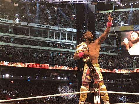 Kofi Kingston Became Your New Wwe Champion Tonight At Wrestlemania 35