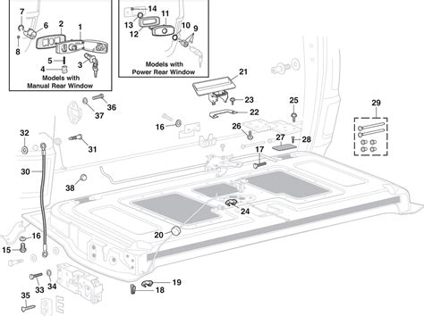 Ford Ranger Tailgate Parts Diagram Diagramwirings