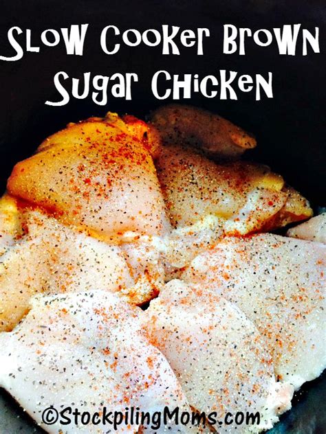 Slow Cooker Brown Sugar Chicken Recipe
