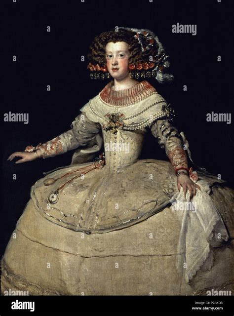 Retrato De La Infanta María Teresa Hija Del Rey Felipe Iv 1651
