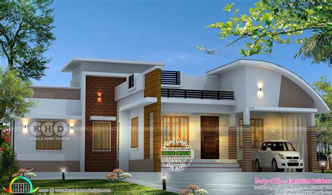 1200 Sq Ft 2 Bhk Single Floor Home Plan Kerala Home Design And Floor