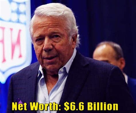 Economy boasted 607 people with three in the context of that debate we can consider the net worth of robert kraft, number 244 on the list of world's wealthiest individuals. Robert Kraft Net Worth 2019, Sources of Income, Career ...