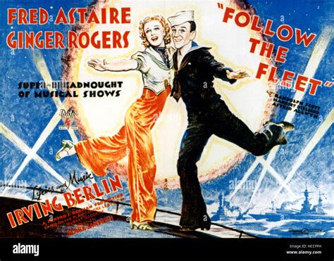 FOLLOW THE FLEET Ginger Rogers Fred Astaire 1936 Stock Photo Alamy
