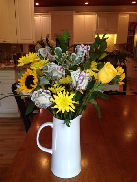 Check spelling or type a new query. Teacher Gift Money Bouquet. Made roses using 5 dollar ...